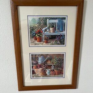 Country Art with a garden theme